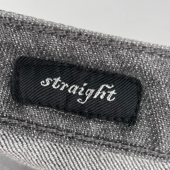 Seven7 Straight Gray Jeans - Picture 12 of 13